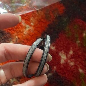 Elegant Silver Hoop Earrings